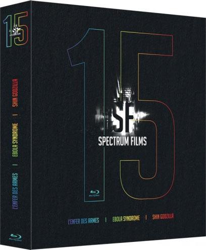 Spectrum Films - 15 - Coffret : L'Enfer des armes + Ebola Syndrome + Shin Godzilla [Blu-ray]