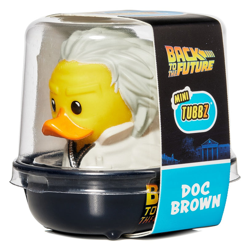 Numskull - Mini TUBBZ Canard de bain - Retour vers le Futur - Doc Brown (Édition baignoire) - 5cm