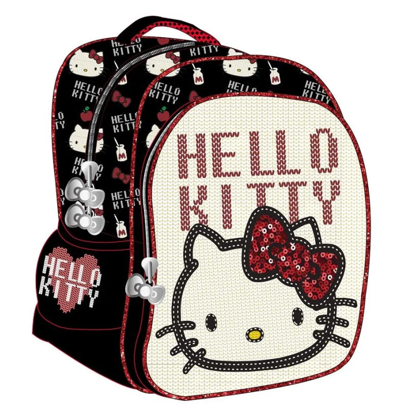 Hello Kitty - Sac à dos (Enfant) (30x25x5cm) - flash vidéo
