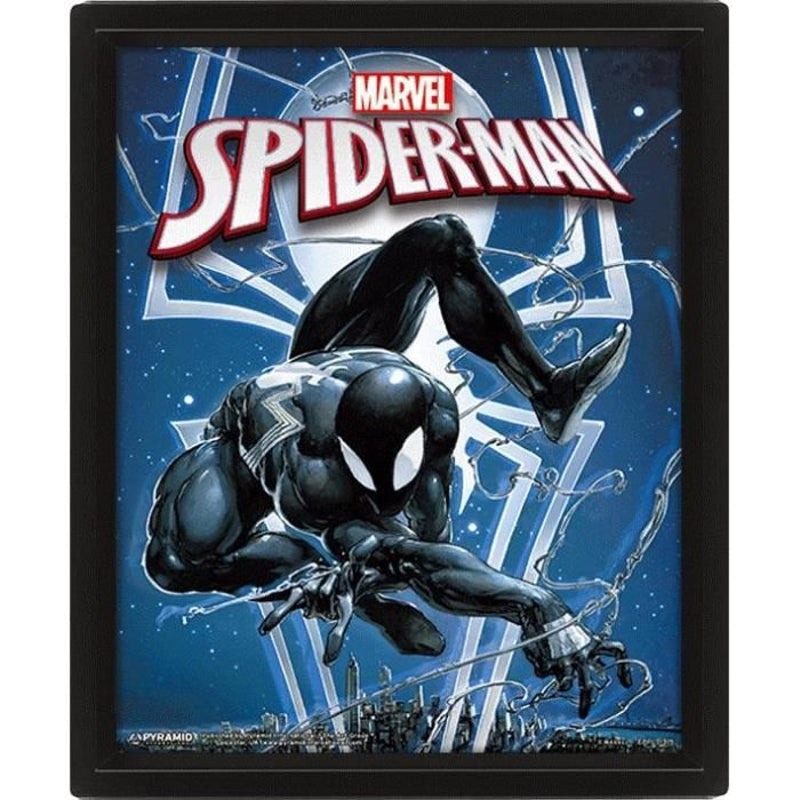 Marvel - Spider-Man Venom Affiche Lenticulaire 3D 28,7 x 23,5cm