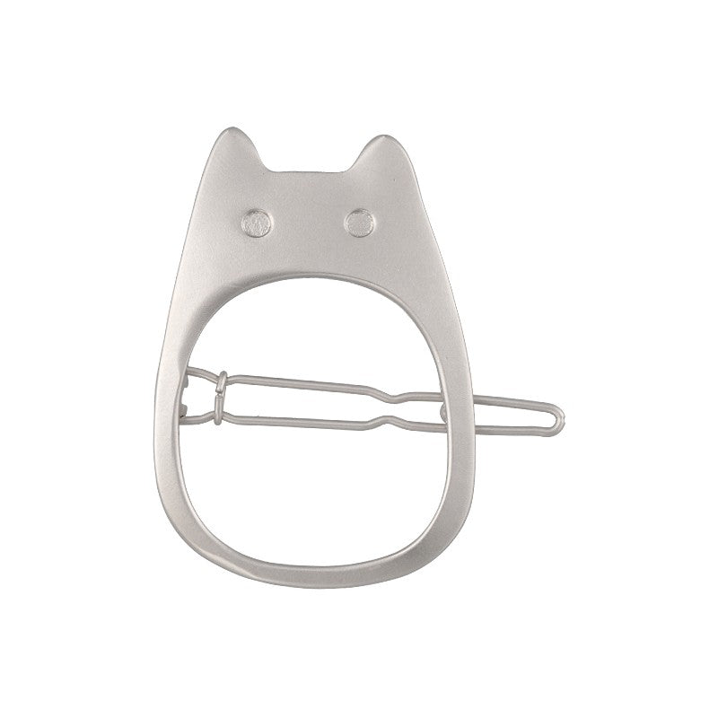 BIJOU BARETTE TOTORO BLANC METAL- MON VOISIN TOTORO