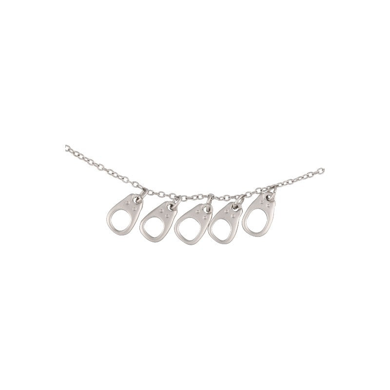 BIJOU COLLIER TOTORO BLANC METAL- MON VOISIN TOTORO