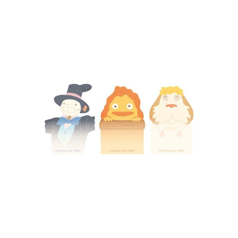BLOC MÉMO CALCIFER, HIHN & NAVET - LE CHÂTEAU AMBULANT