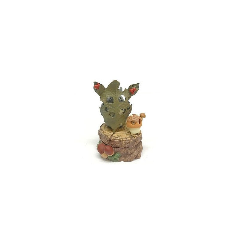 BOÎTE À RANGEMENT TOTORO MASQUE DE FEUILLE - MON VOISIN TOTORO