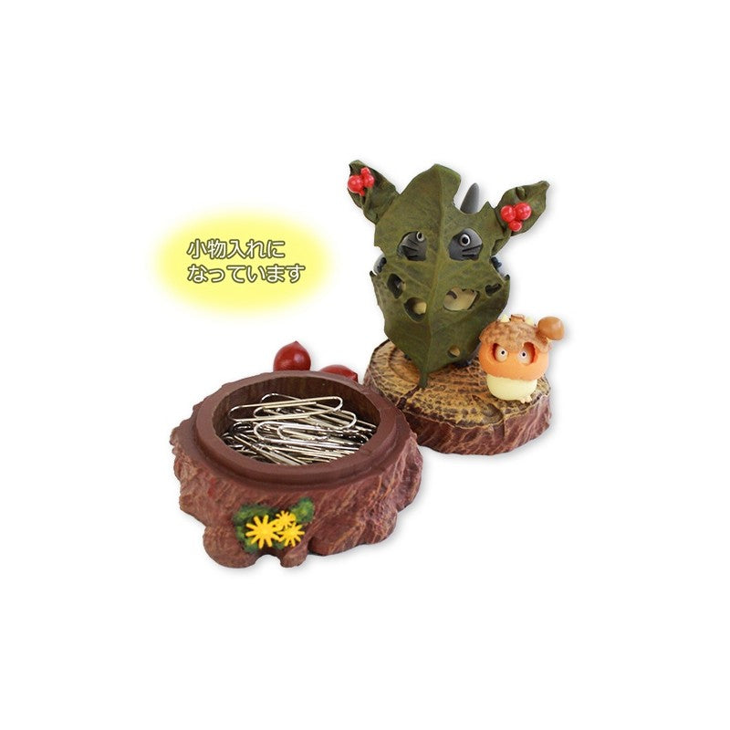 BOÎTE À RANGEMENT TOTORO MASQUE DE FEUILLE - MON VOISIN TOTORO