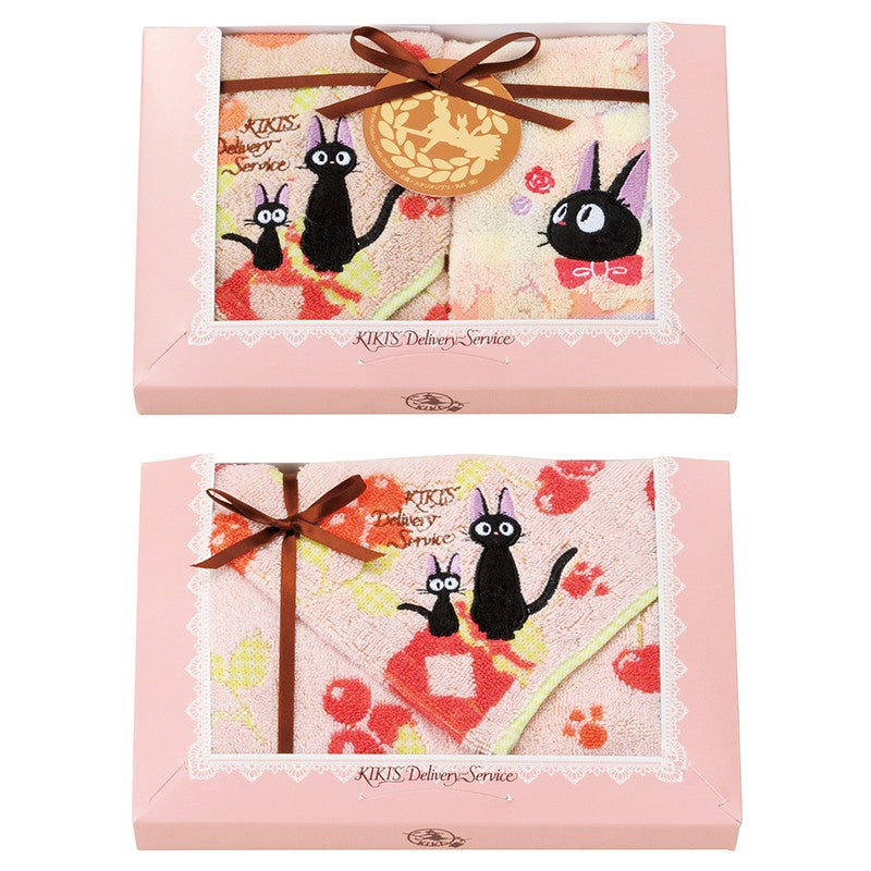 BOÎTE CADEAU 3 SERVIETTES JIJI CONFITURES FRUITS ROUGES - KIKI LA PET