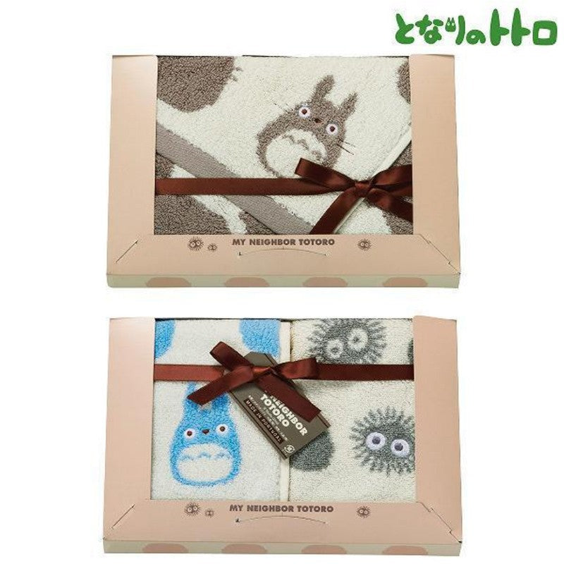 BOÎTE CADEAU 3 SERVIETTES TOTORO&NOIRAUDES - MON VOISIN TOTORO