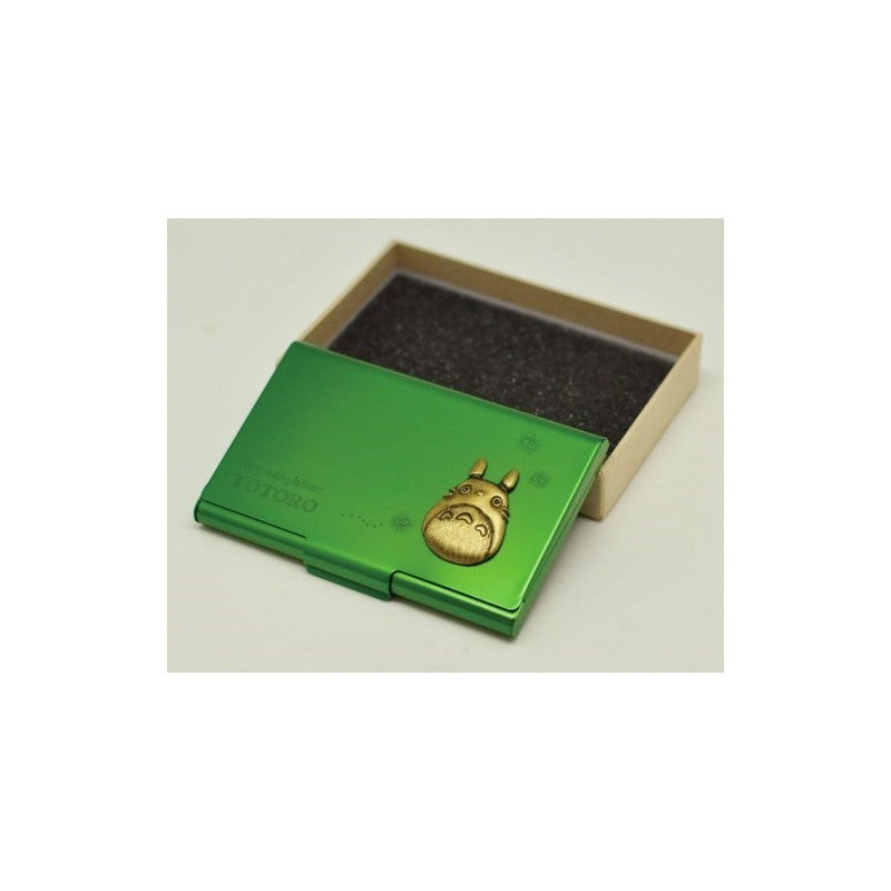 BOÎTE MÉTAL CARTE DE VISITE VERTE TOTORO - MON VOISIN TOTORO