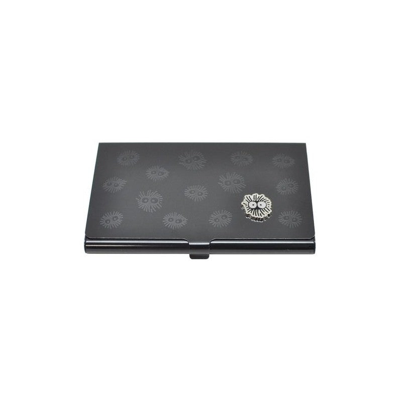 BOÎTE METAL CARTES DE VISITE GRISE NOIRAUDE - MON VOISIN TOTORO