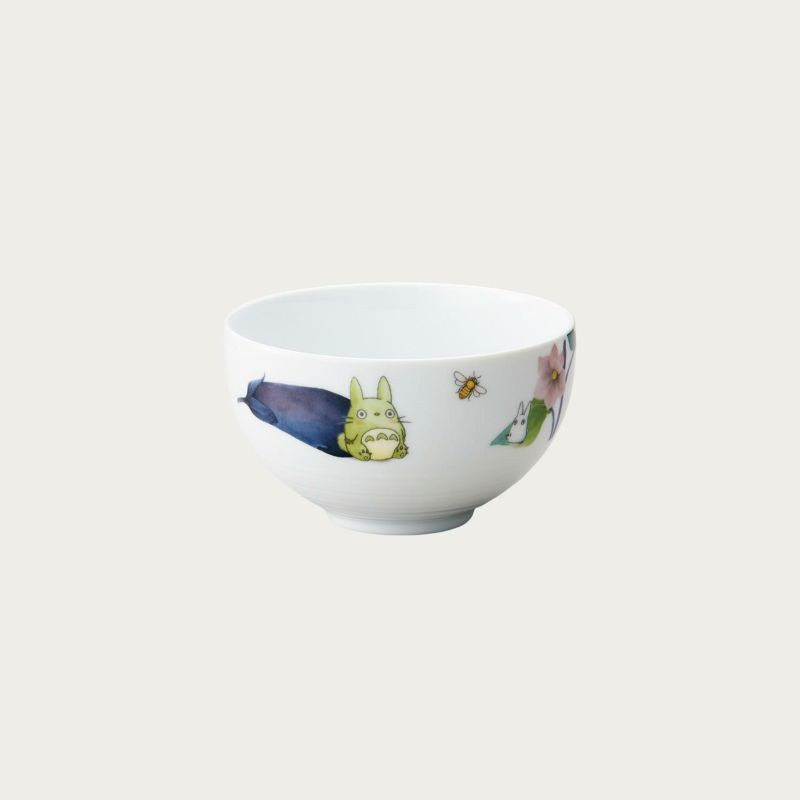 BOL 13CM TOTORO AUBERGINE ET FLEUR - MON VOISIN TOTORO