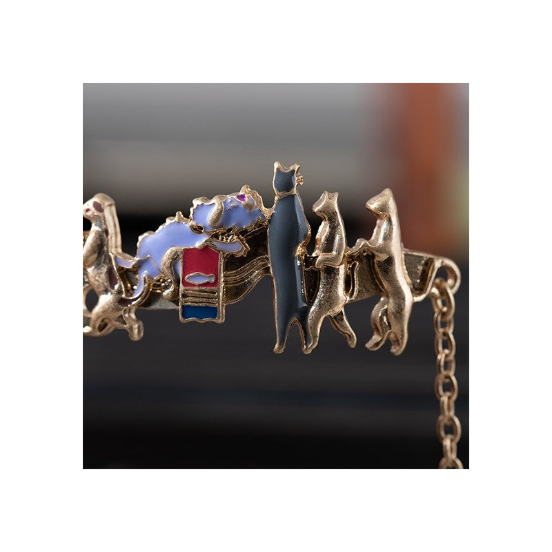 BRACELET DÉFILÉ DES CHATS - LE ROYAUME DES CHATS