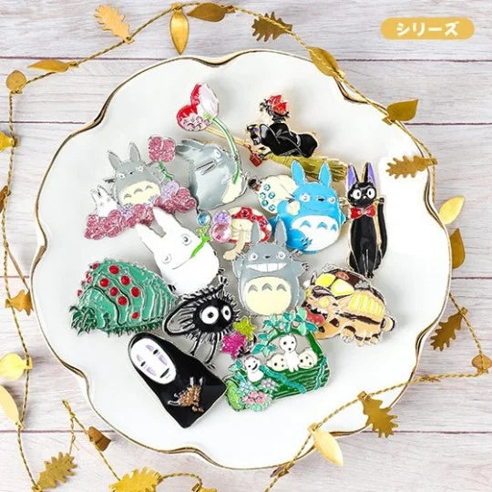 Ghibli - Mon Voisin Totoro - Broche en métal "Totoro" - flash vidéo