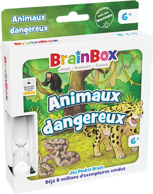 BrainBox Pocket : Animaux Dangereux