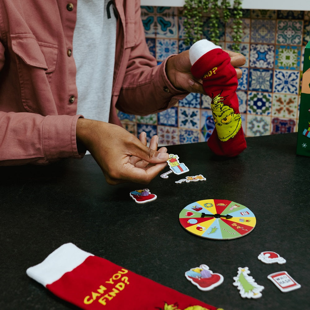 Le Grinch - Save Christmas From The Grinch - Jeu de Chaussettes