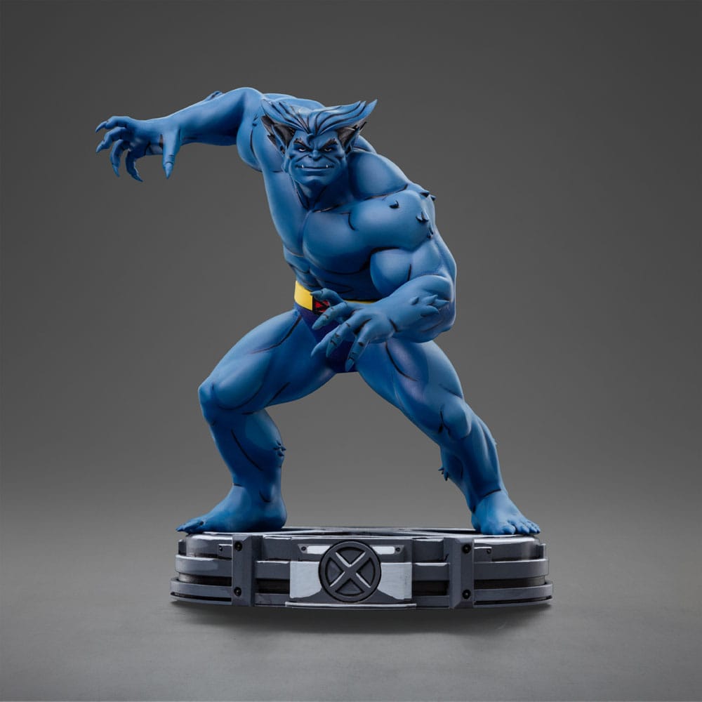 Iron Studios - BDS Art Scale 1/10 - Marvel - X-Men - Le Fauve Statue 19cm - flash vidéo