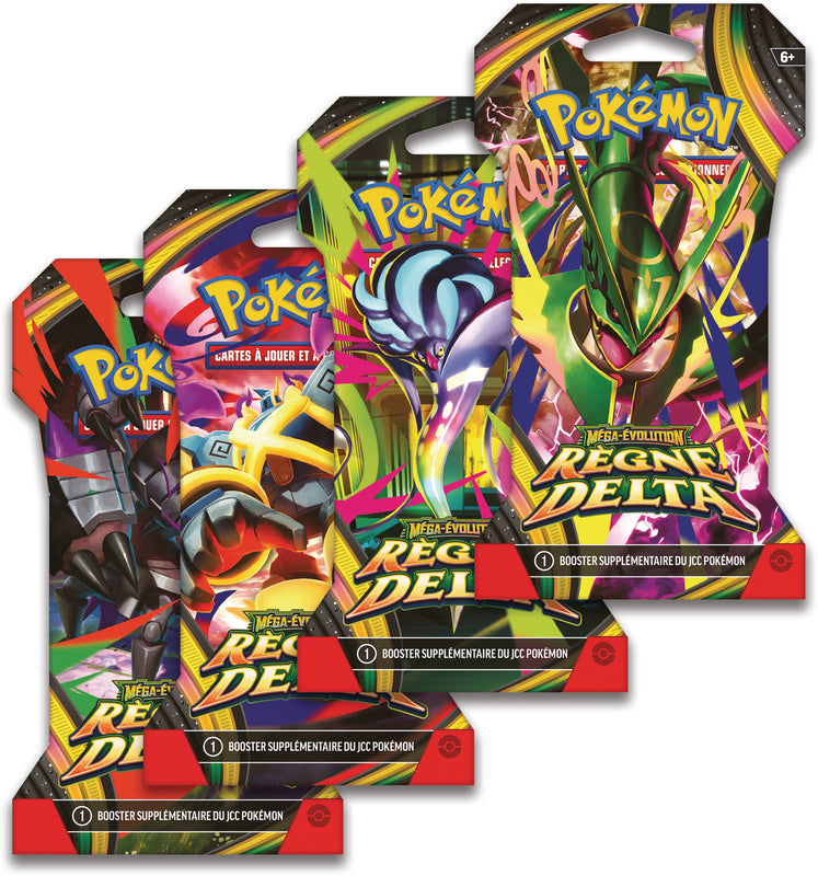 Pokémon JCC - Méga-Évolution - Pack de Booster sous blister ME06 Règne Delta (1 Booster aléatoire)