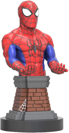Cable Guys - Marvel - Spider-Man Buste Support Chargeur pour Téléphone et Manette
