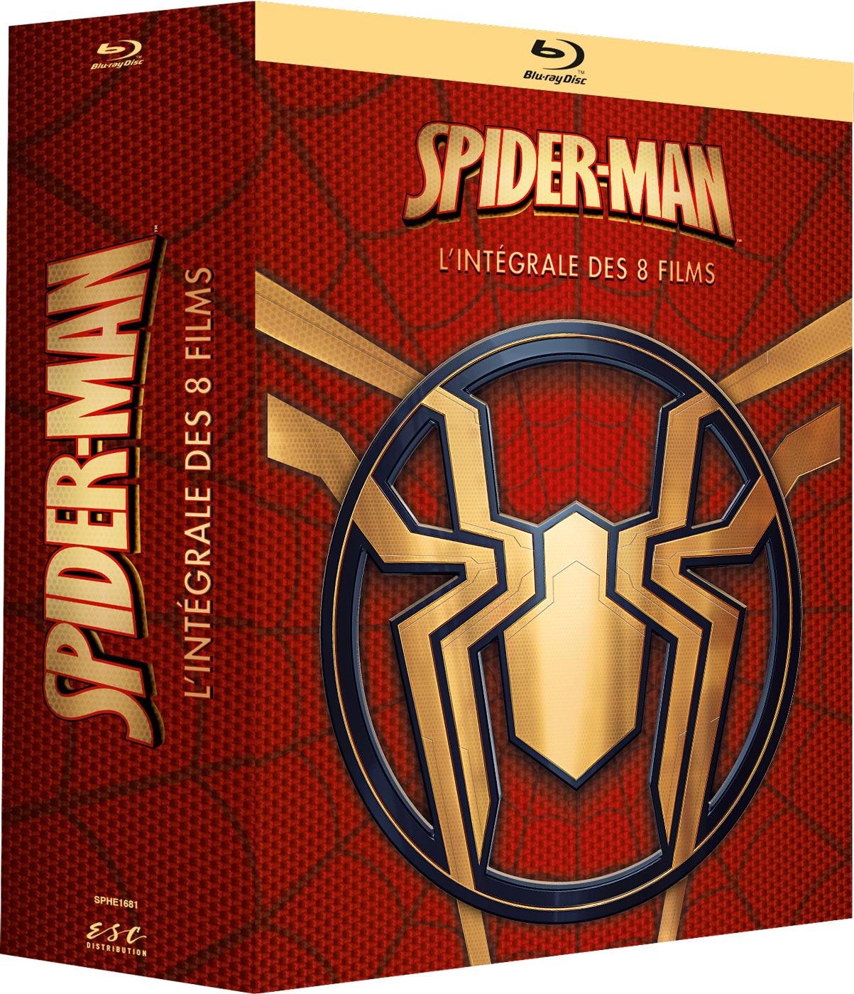Spider-Man - L'Intégrale 8 films [Blu-ray]