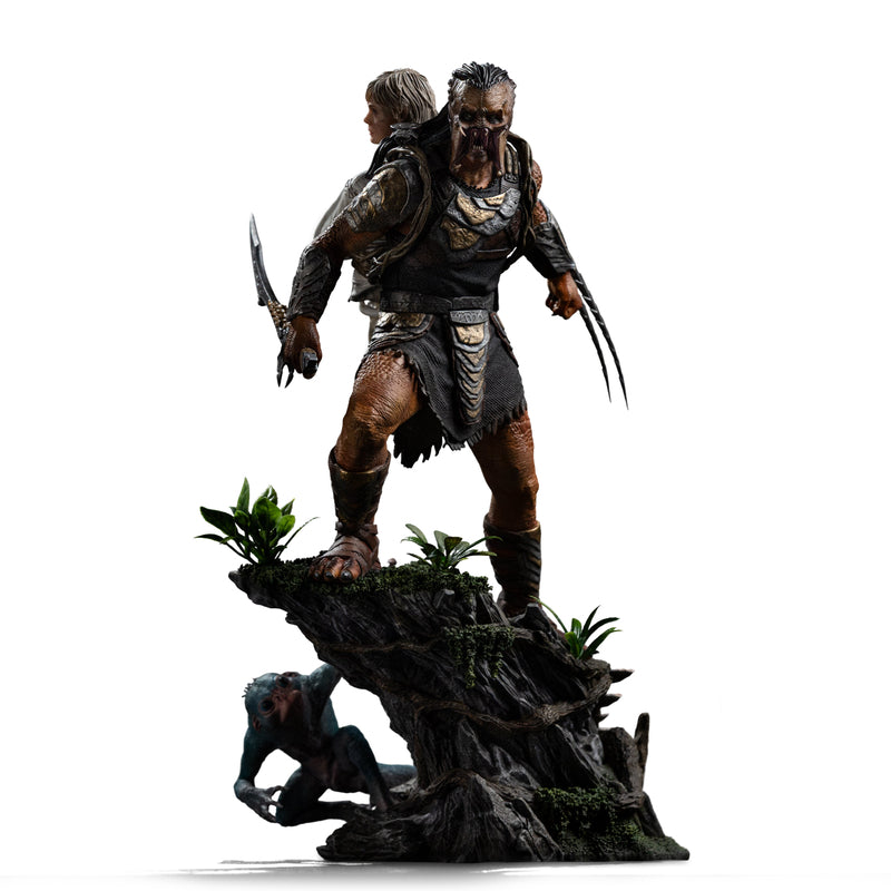 Iron Studios - Art Scale 1/10 - Predator: Badlands - Dek et Thia Statue 27cm