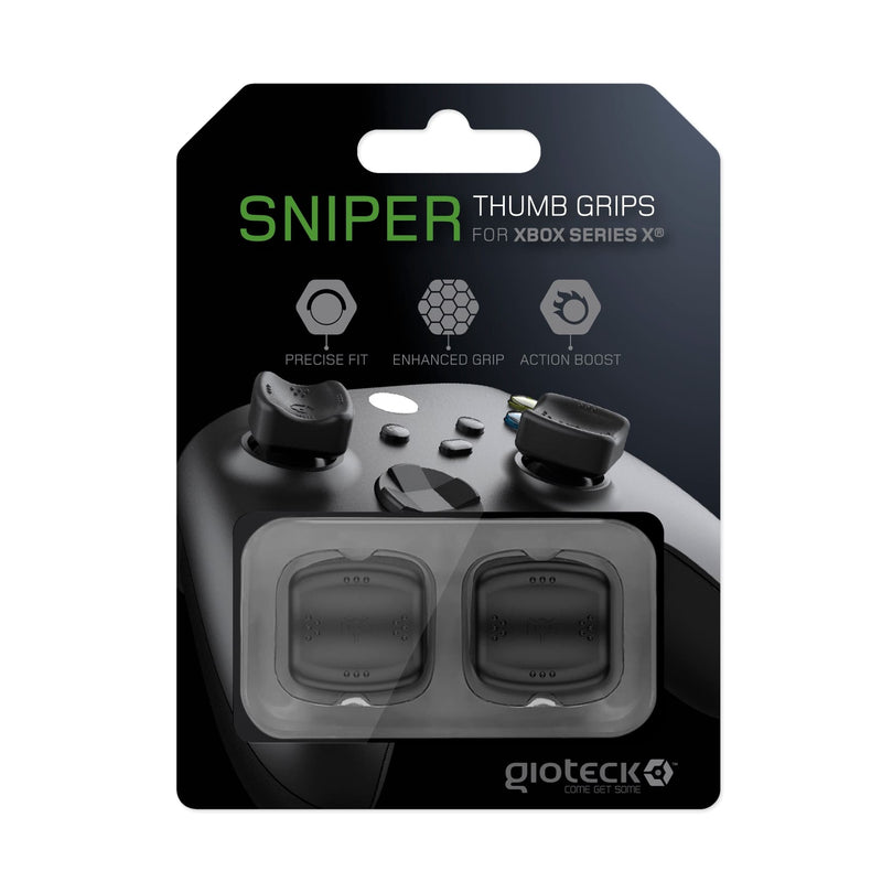 Gioteck - Reposes Pouce (Thumb Grips) Sniper Noir pour Xbox Series Noir