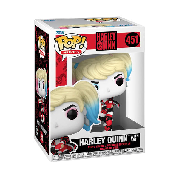 Funko Pop! Heroes: DC Comics - Harley Quinn (with bat) - flash vidéo