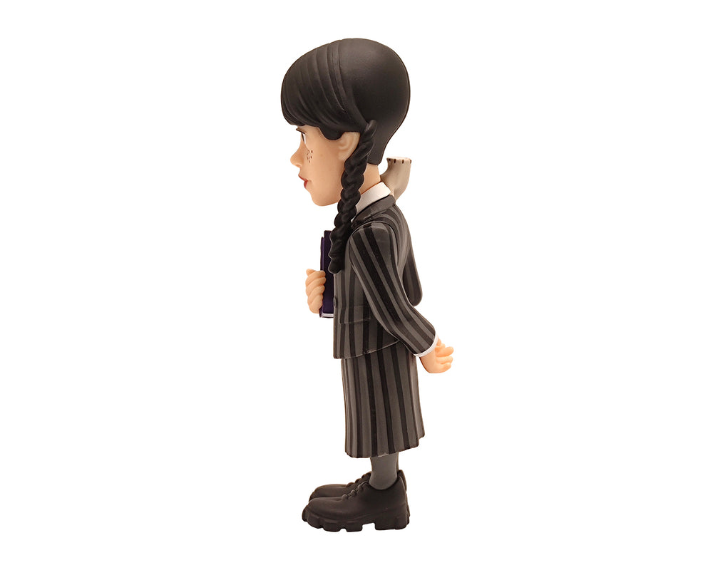 Minix - TV Series #123 - Mercredi - Mercredi Addams avec La Chose - Figurine 12cm