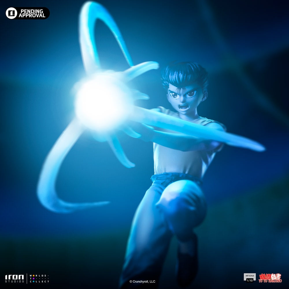 Iron Studios - Art Scale 1/10 - Yu Yu Hakusho - Yusuke Urameshi Statue 25cm - flash vidéo