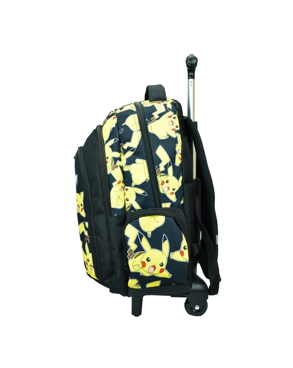 Pokémon - Sac d'école trolley Pikachu All-Over 50cm - flash vidéo