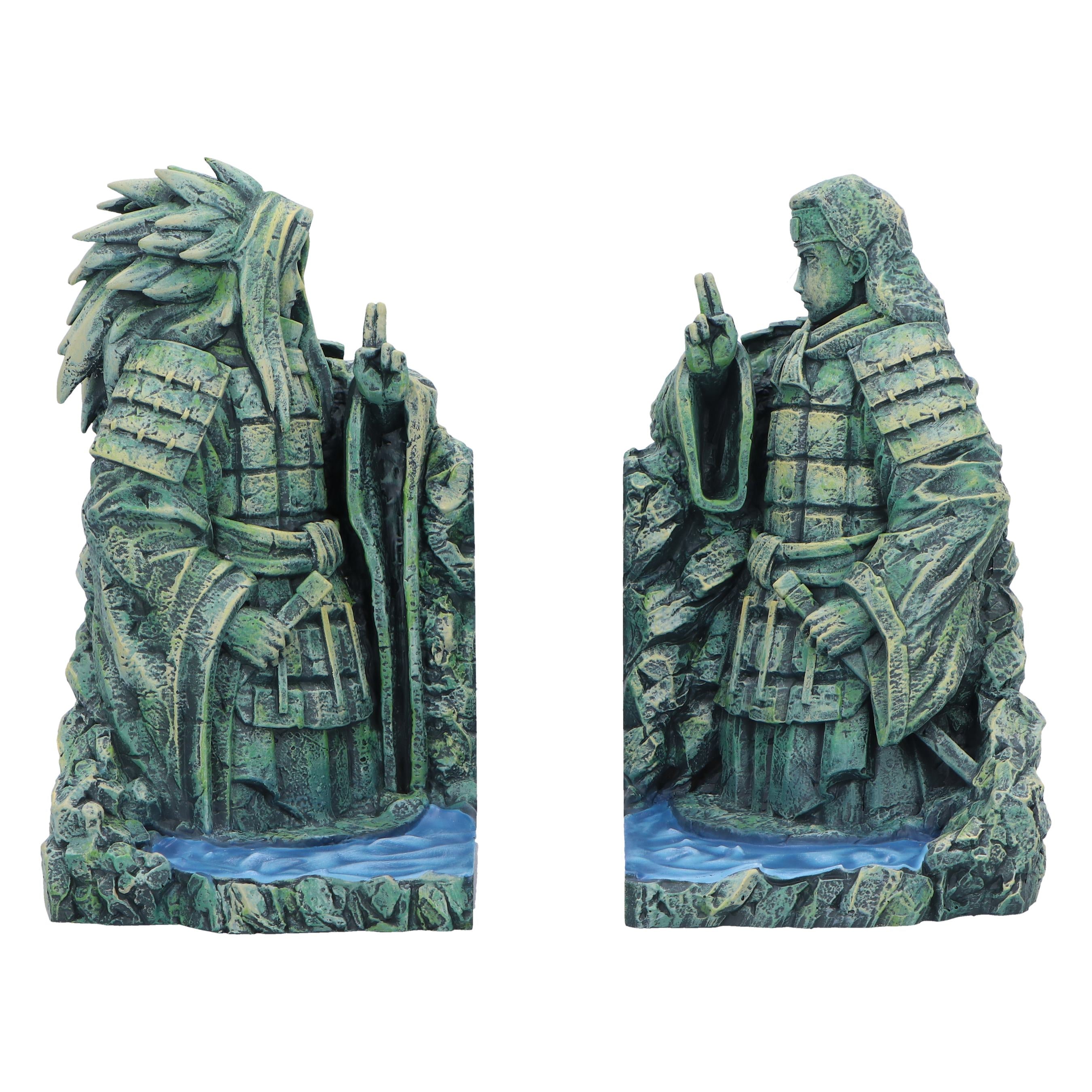 Nemesis Now - Naruto Shippuden - Serre-livres Statues de la Vallée de la Fin 18cm - flash vidéo