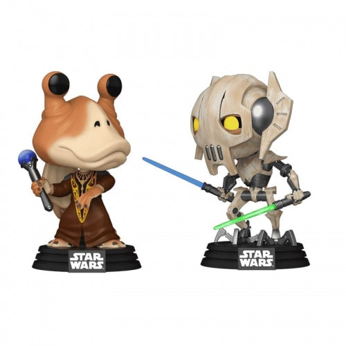 Funko Pop! 2-Pack: Star Wars: Clone Wars Duels - Jar Jar Binks vs. General Grievous
