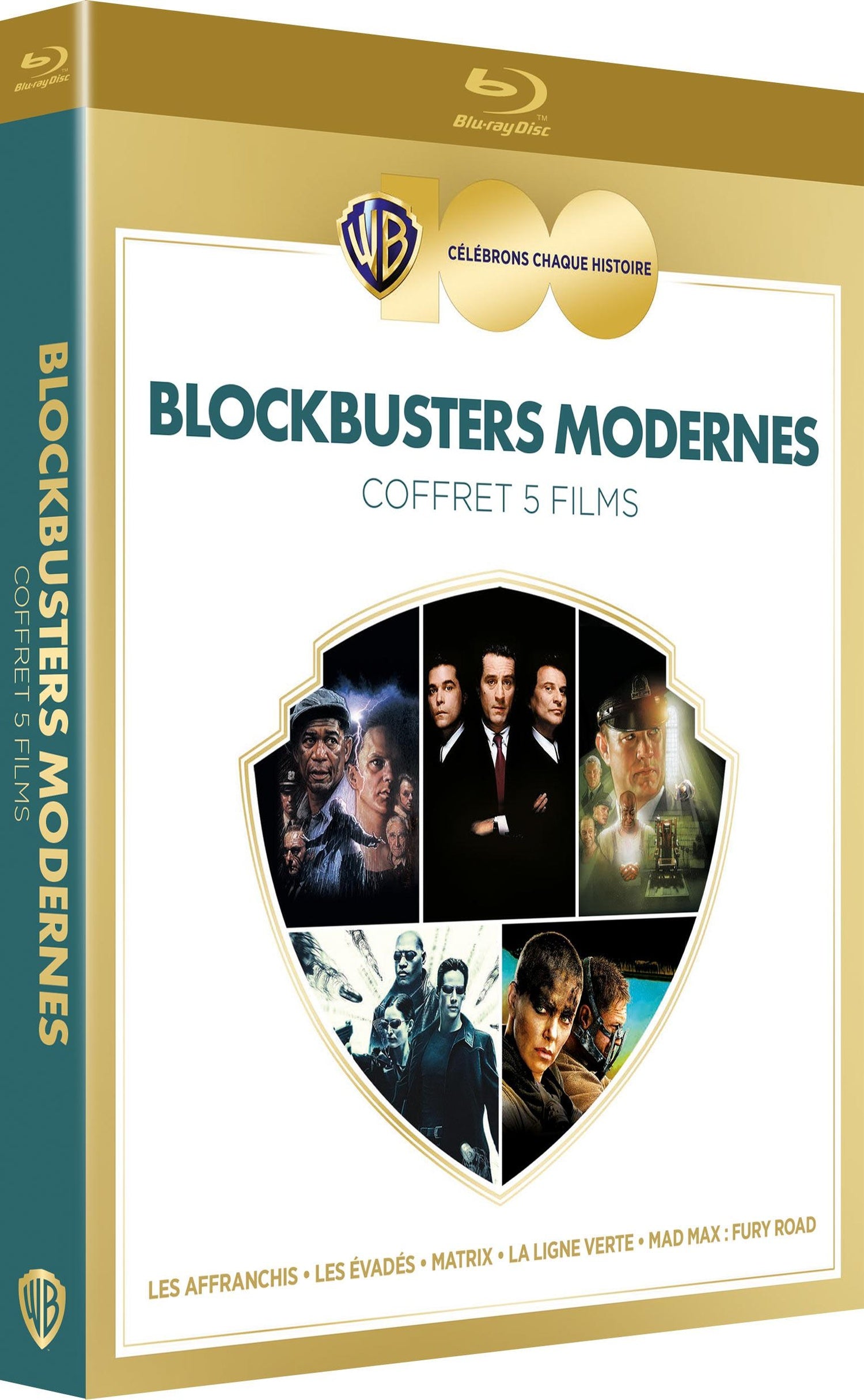100 ans Warner - Coffret 5 films - Blockbusters modernes [Blu-ray]