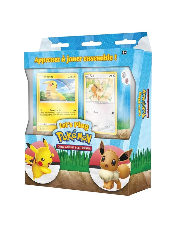 Pokémon JCC : Kit de Decks à thème Let’s Play, Pikachu et Évoli