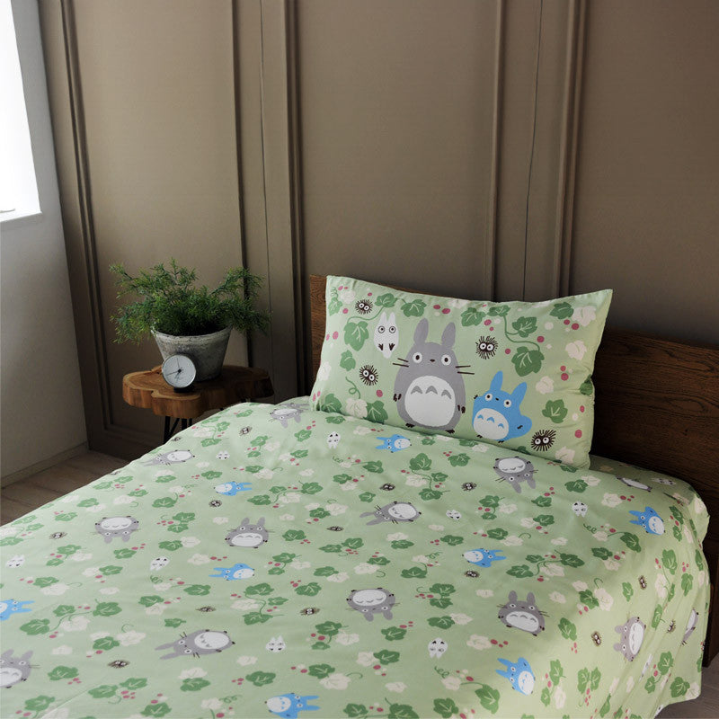 Ghibli - Mon voisin Totoro - Couvre-lit Natsu Totoro Feuille Verte
