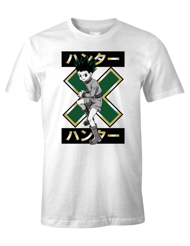 Hunter X Hunter - T-shirt Blanc Gon X Gon - L