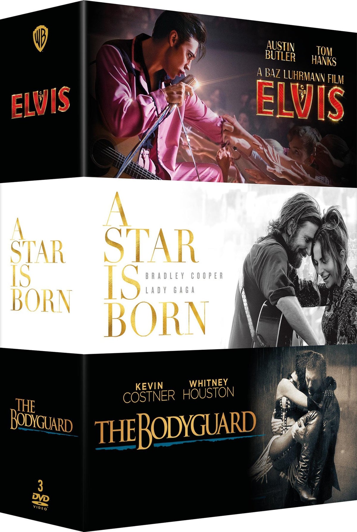 Elvis + A Star Is Born + The Bodyguard [DVD]