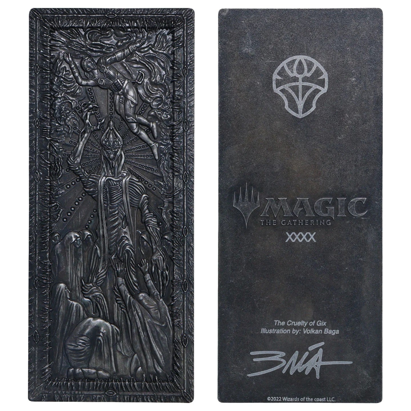 Magic: the Gathering - Réplique en métal La cruauté de Gix en édition limitée