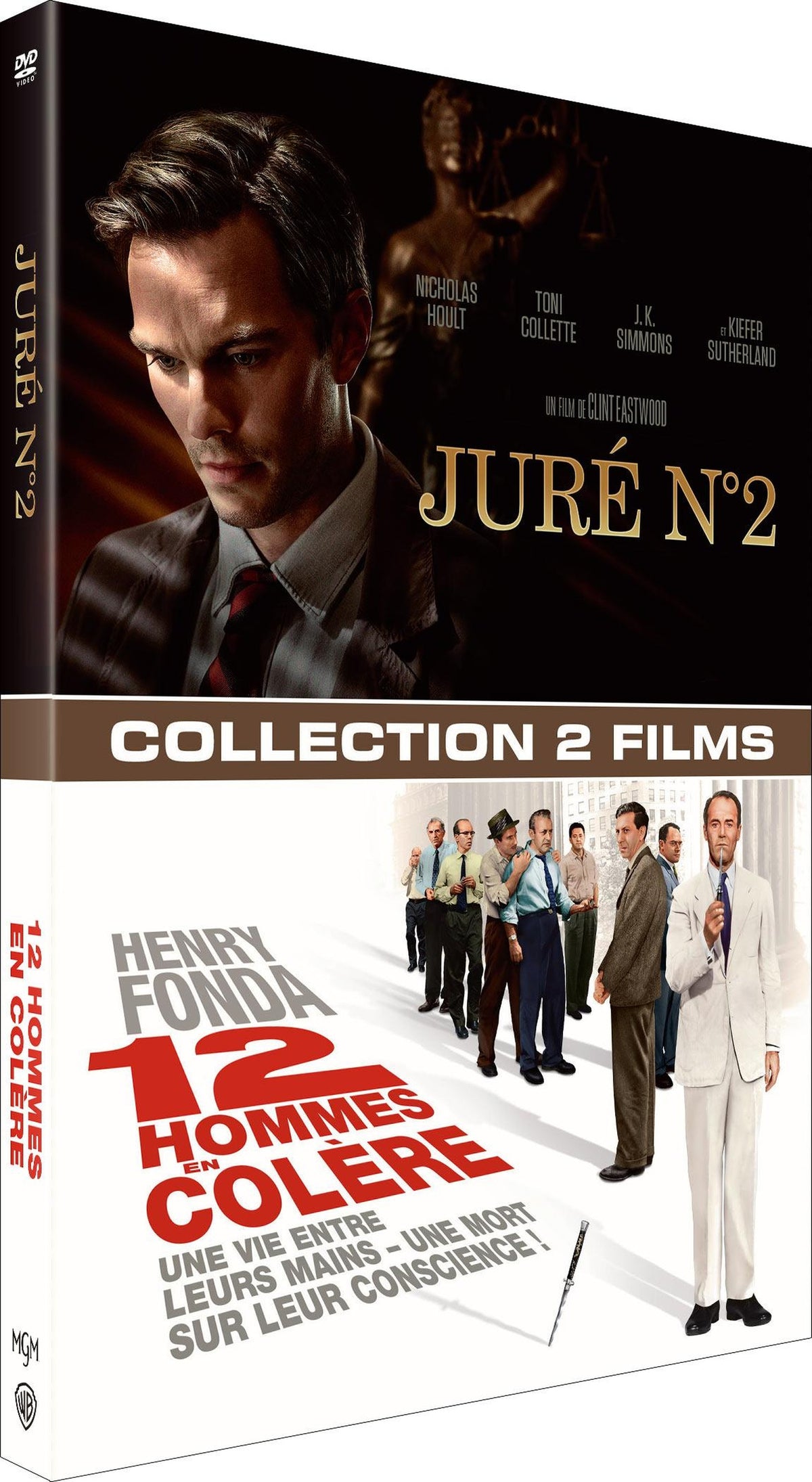 Juré N°2 + 12 hommes en colère [DVD]
