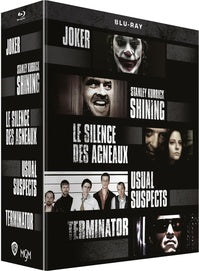 Coffret : Joker + Shining + Le Silence des agneaux + Usual Suspects + Terminator [Blu-ray]
