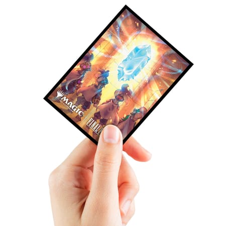 Ultra Pro - Magic: The Gathering - Universes Beyond: Final Fantasy - Sachet de 100 protèges cartes standard The Crystal's Chosen (63 x 89 mm)