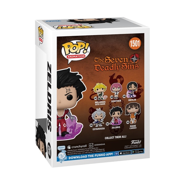 Funko Pop! Animation: Seven Deadly Sins - Zeldris - flash vidéo