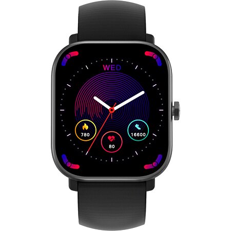 Abyx Fit - Ozone 3 - Montre connectée - Noire - flash vidéo