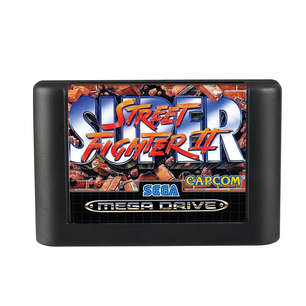 Console Heroes - Mega Drive - Street Fighter II (Ken Stage) Diorama 7cm