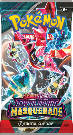 Pokémon TCG - Scarlet & Violet - Twilight Masquerade Booster Pack (Display x36) - flash vidéo