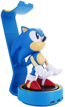 Cable Guys - Powerstand SP2 Support Chargeur pour Téléphone et Manette Bleu - flash vidéo