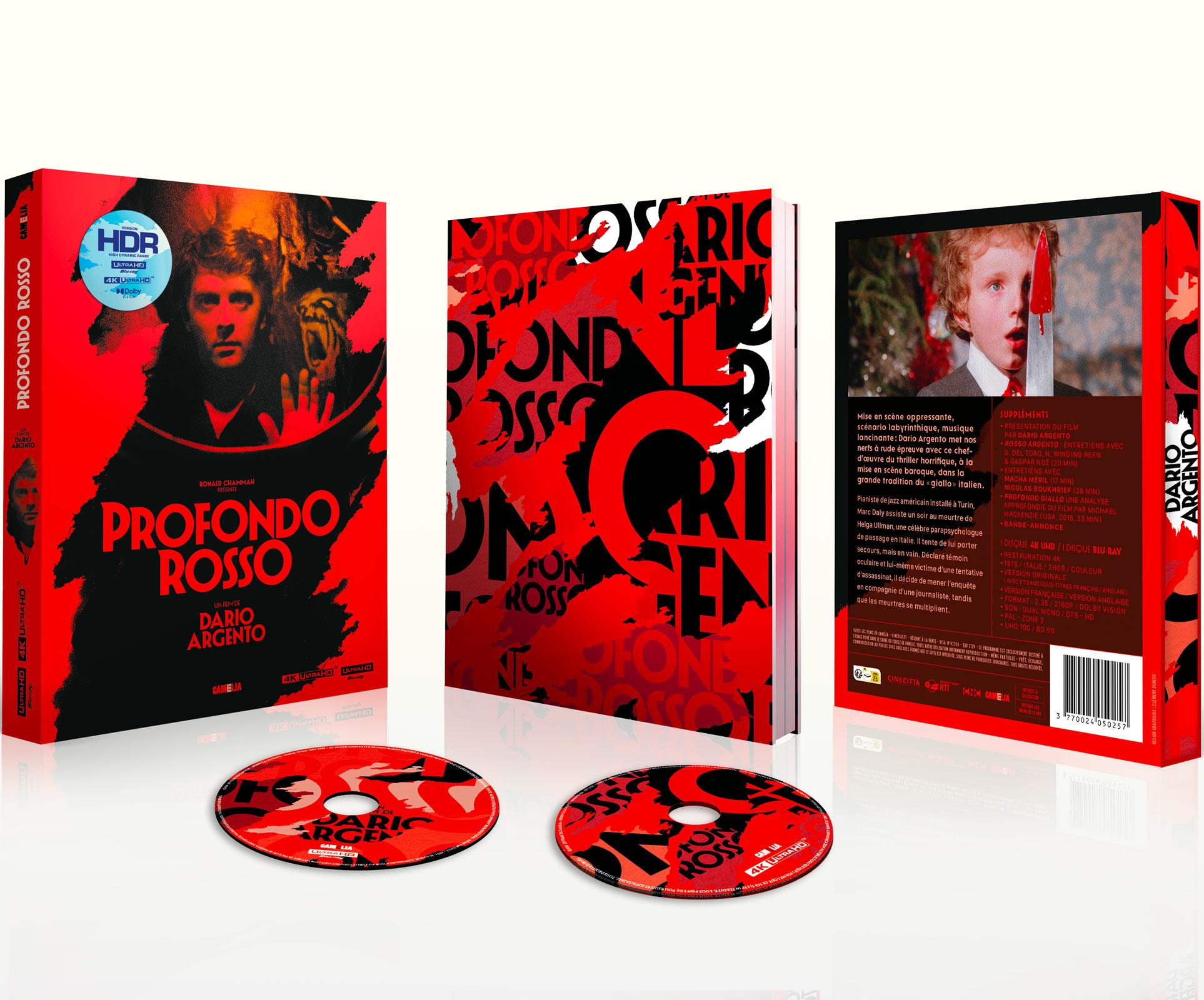 Profondo rosso (Les Frissons de l'angoisse) [4K Ultra HD]