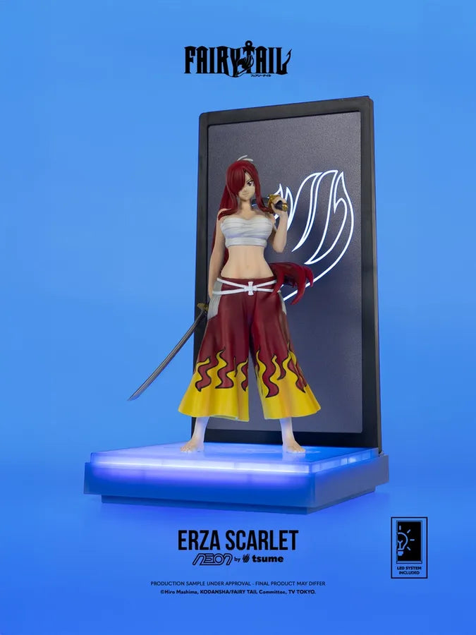 Tsume Art - NEON by Tsume - Fairy Tail - Erza Scarlet Statue 25cm
