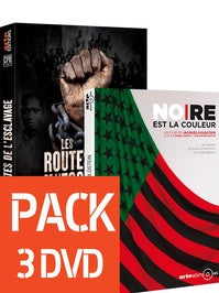 Pack Les Routes de l'esclavage + Noire est la couleur - 3 DVD [DVD]