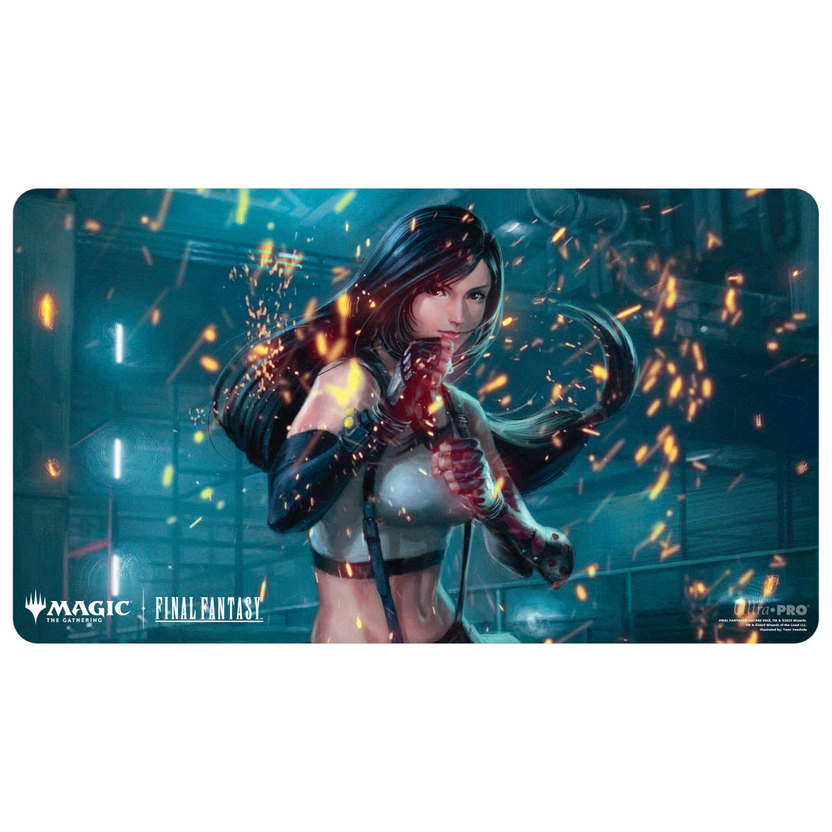 Ultra Pro - Magic: The Gathering - Universes Beyond: Final Fantasy - Tapis de jeu Tifa, Martial Artist