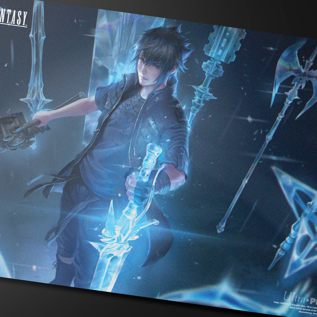 Ultra Pro - Magic: The Gathering - Universes Beyond: Final Fantasy - Tapis de jeu Noctis, Prince of Lucis
