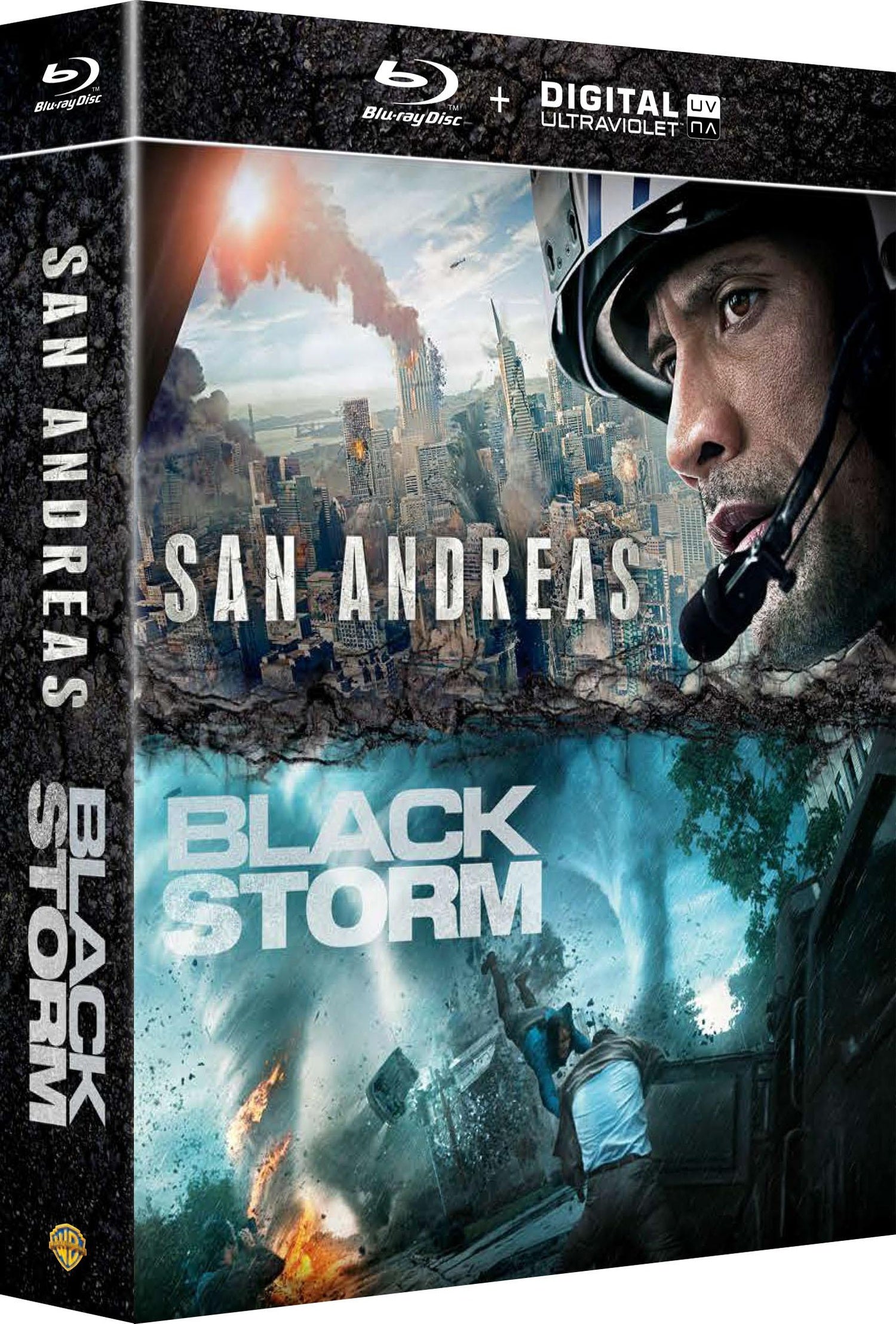 San Andreas + Black Storm [Blu-ray]